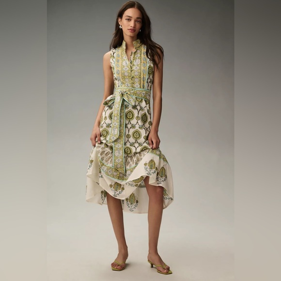 Anthropologie Dresses & Skirts - NWT Sue Sartor Sleeveless A-Line Midi Dress